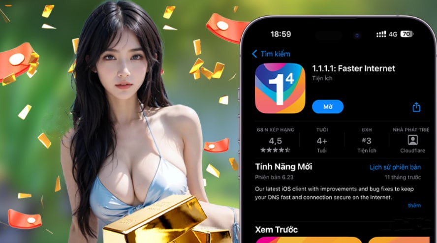 Hình ảnh quảng cáo của sunwin hiển thị nền tảng và các lợi ích